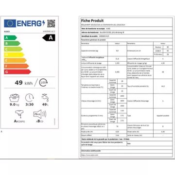 Lave linge hublot ASKO W4096R.W/3 – Image 10