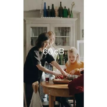 Hotte décorative murale FALMEC LUMINA 1430 MURAL 90 INOX/VERRE Gris – Image 9