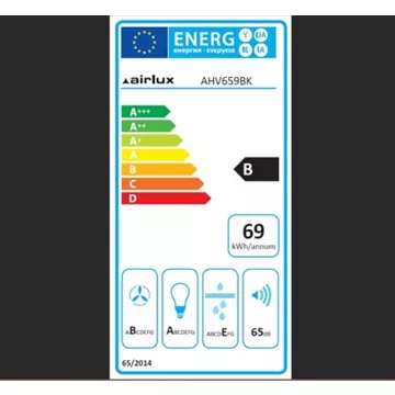 Hotte plan de travail AIRLUX AHV659BK – Image 4