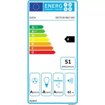 Hotte décorative murale ELICA NUAGE PAINTABLE/F/75 – Image 5