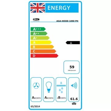 Hotte décorative murale AGA AGA-HOOD-1090 PH-LIN – Image 3
