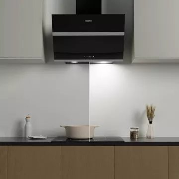 Hotte décorative murale inclinée CIARRA 736NBK60 – Image 3