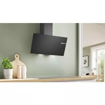 Hotte décorative murale inclinée BOSCH DWK85DK60 – Image 2