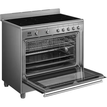 Piano de cuisson vitrocéramique SMEG SCD91CMX9 Vitro – Image 3