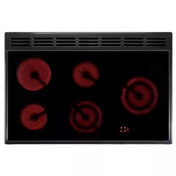 Piano de cuisson vitrocéramique FALCON CLASSIC90 VITRO NOIR CHRM – Image 3