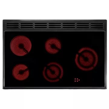 Piano de cuisson vitrocéramique FALCON CLASSIC DELUXE 90 CHARBON Mat satiné – Image 6