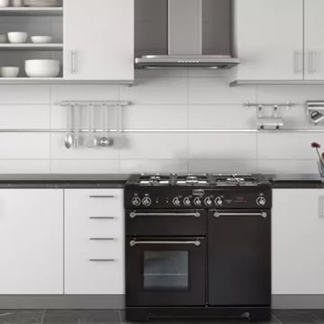 Piano de cuisson gaz FALCON KITCHENER 100 Mixte NOIR CHROME – Image 14