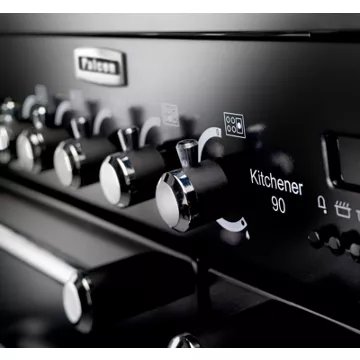 Piano de cuisson gaz FALCON KITCHENER 90 MIXTE NOIR CHROME – Image 3