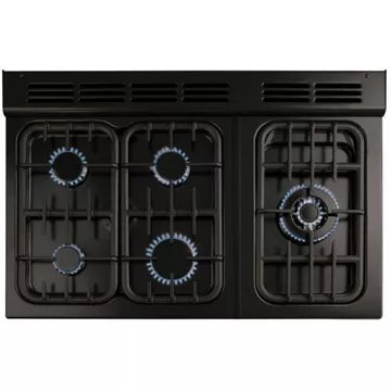 Piano de cuisson gaz FALCON KITCHENER 90 MIXTE NOIR CHROME – Image 10