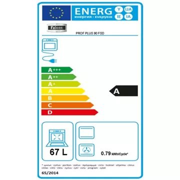 Piano de cuisson gaz FALCON PROF+90 MIXT ROUGE CHROME – Image 5
