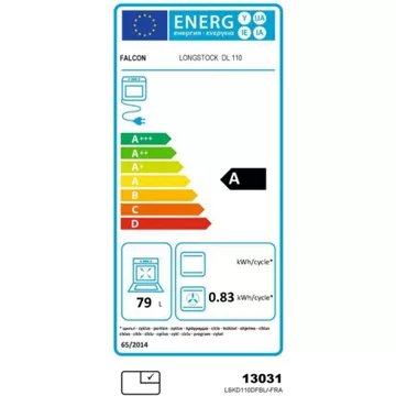 Piano de cuisson mixte FALCON LONGSTOCK DELUXE 110 GAZ NOIR – Image 7