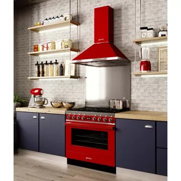Piano de cuisson gaz SMEG CPF9GPR – Image 6