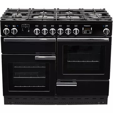 Piano de cuisson gaz FALCON PROFESSIONAL + 110 MIXTE NOIR CHROME