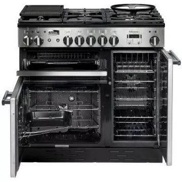 Piano de cuisson gaz FALCON PROFESSIONAL + 110 MIXTE NOIR CHROME – Image 4