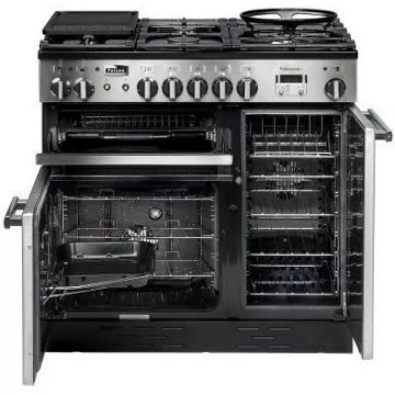 Piano de cuisson gaz FALCON PROFESSIONAL + 110 MIXTE NOIR CHROME – Image 5