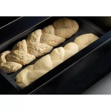 Piano de cuisson gaz FALCON DELUX90 MIXT NOIR/LAITON – Image 7