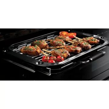 Piano de cuisson gaz FALCON DELUX90 MIXT NOIR/LAITON – Image 11
