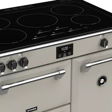 Piano de cuisson induction STOVES RICHMOND DELUXE 90 EI BRUME – Image 2
