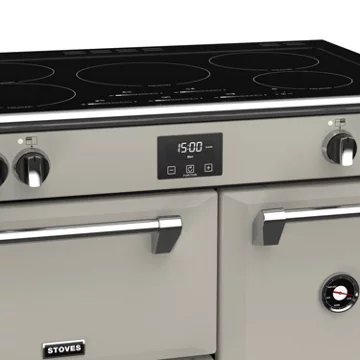 Piano de cuisson induction STOVES RICHMOND DELUXE 90 EI BRUME – Image 3