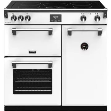 Piano de cuisson induction STOVES RICHMOND DELUXE 90 EI BLANC