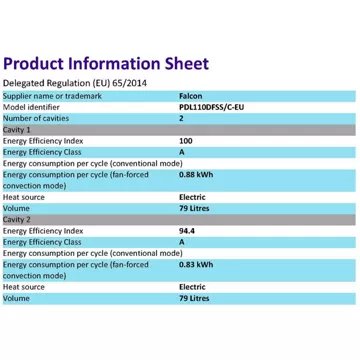 Piano de cuisson mixte FALCON PRODELUX110 MIXT GRIS/CHROME – Image 7
