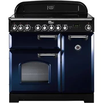 Piano de cuisson vitrocéramique FALCON CLASSIC DELUXE 90 BLEU ROI CHROME