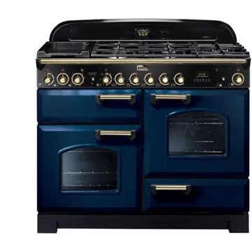 Piano de cuisson mixte FALCON CLASSIC DELUXE 110 BLEU ROI LAITON