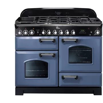 Piano de cuisson mixte FALCON CLASSIC DELUXE 110 ROCHE BLEUE CHROME