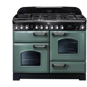Piano de cuisson mixte FALCON CLASSIC DELUXE 110 VERT MINERAL MAT