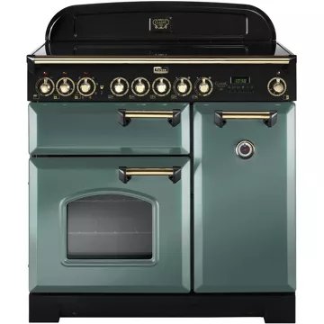 Piano de cuisson vitrocéramique FALCON CLASSIC DELUXE 90 VERT MINERAL MAT