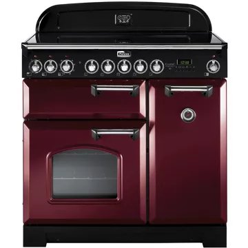 Piano de cuisson induction FALCON CLASSIC DELUXE 90 INDUC ROUGE AIRELLE C – Image 2