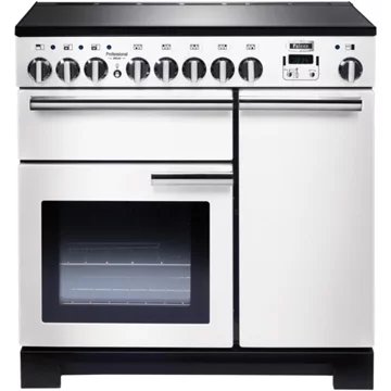 Piano de cuisson induction FALCON PROFESSIONAL DELUXE 90 BLANC CHROME
