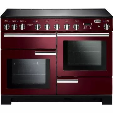 Piano de cuisson induction FALCON PROFESSIONAL DELUXE 110 ROUGE AIRELLE