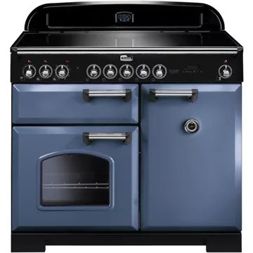 Piano de cuisson induction FALCON CLASSIC DELUXE 100 ROCHE BLEUE CHROME