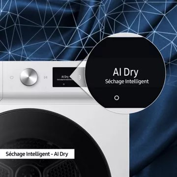 Sèche linge pompe à chaleur SAMSUNG DV90BB7445GWS3 Bespoke AI – Image 6