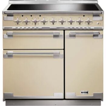 Piano de cuisson induction							FALCON				ELISE TAB IND 90 CM CREME NICKEL BROSSÉ