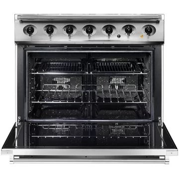 Piano de cuisson induction FALCON Semi Pro 900S 90 ROUGE CERISE NICKEL – Image 5