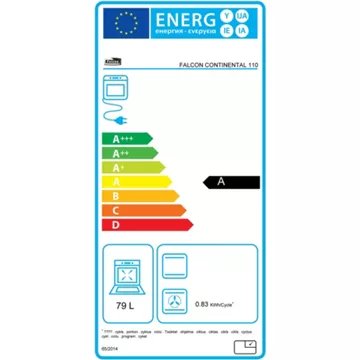 Piano de cuisson induction FALCON Semi Pro CONTINENTAL 110 BLANC NICKEL – Image 6