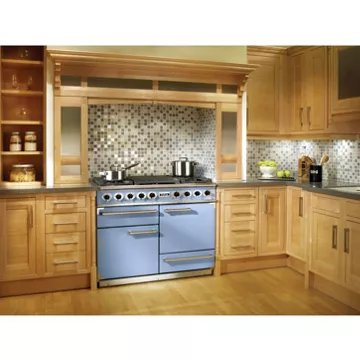 Piano de cuisson gaz FALCON Semi Pro DELUXE 110 BLEU DE CHINE NICKEL – Image 5