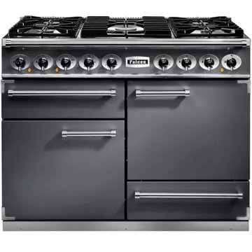 Piano de cuisson gaz FALCON Semi Pro DELUXE 110 ARDOISE NICKEL