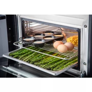 Piano de cuisson induction FALCON NEXUS STEAM 110 IVOIRE CHROME SATINÉ – Image 5
