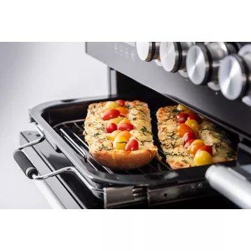 Piano de cuisson induction FALCON NEXUS STEAM 110 IVOIRE CHROME SATINÉ – Image 11