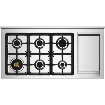 Piano de cuisson gaz BERTAZZONI PRO126G2ENET – Image 6