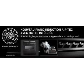 Piano de cuisson induction aspirante BERTAZZONI PROCH94I1EART orange – Image 2