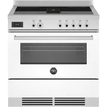Piano de cuisson induction aspirante BERTAZZONI PROCH94I1EBIT blanc