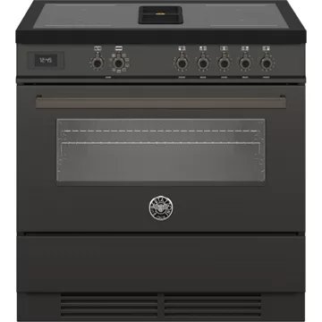 Piano de cuisson induction aspirante BERTAZZONI PROCH94I1ECAT carbone