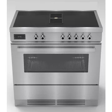 Piano de cuisson induction aspirante BERTAZZONI PROCH94I1ECAT carbone – Image 3
