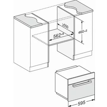 Micro ondes grill encastrable MIELE M 7244 TC IN – Image 4
