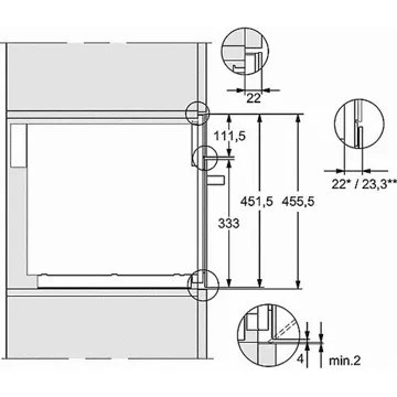 Micro ondes grill encastrable MIELE M 7244 TC IN – Image 6