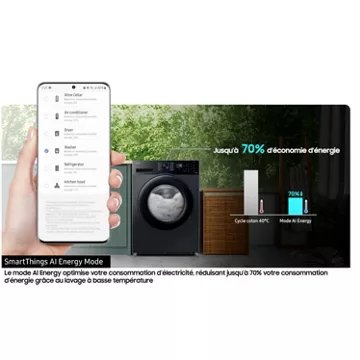 Lave linge hublot SAMSUNG WW11DG5B25AE Bespoke AI – Image 19